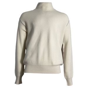 Bottega Veneta Turtleneck Sweater in Cream Wool